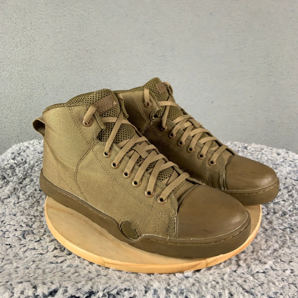Altama Maritime Assault Mid Sneakers Mens 10.5 Brown Tactical Cordura Boots GSA